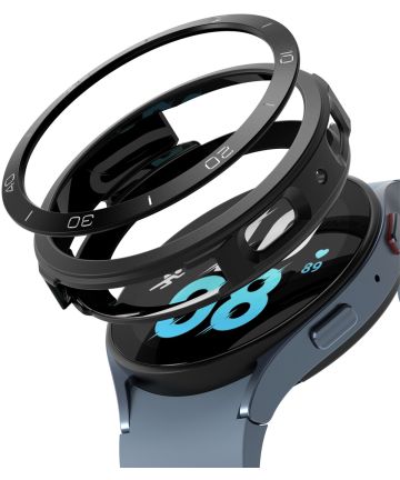 Ringke Air Sports - Bezel Styling Galaxy Watch 5 44MM - Zwart/Zwart Cases