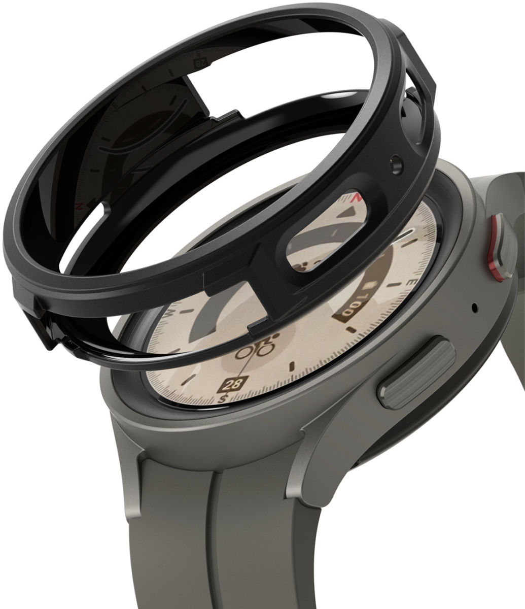 Ringke Air Sports - Samsung Galaxy Watch 5 Pro Hoesje - TPU - Zwart afbeelding 1