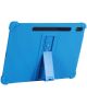 Lenovo Tab P12 Pro Kinder Tablethoes Siliconen met Kickstand Blauw