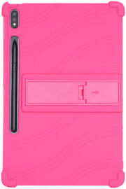 Lenovo Tab P12 Pro Kinder Tablethoes Siliconen met Kickstand Roze