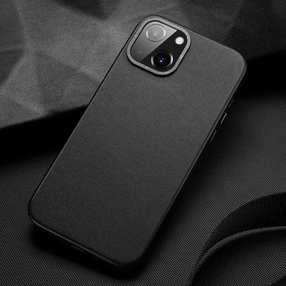 Dux Ducis Grit Apple iPhone 14 Hoesje MagSafe Back Cover Zwart afbeelding 3