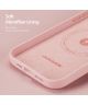 Dux Ducis Grit Apple iPhone 14 Pro Max Hoesje MagSafe Back Cover Roze