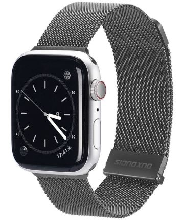 Dux Ducis - Apple Watch 1-9/SE/Ultra Band - 49MM/45MM/44MM/42MM - Staal - Grijs Bandjes