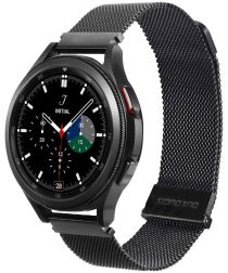 Dux Ducis Milanese Staal Universeel Smartwatch Bandje 22MM Zwart