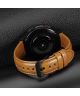 Dux Ducis Business Universeel Smartwatch Bandje 20MM Kunstleer Bruin