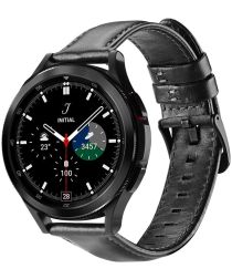 Dux Ducis Business Universeel Smartwatch Bandje 22MM Kunstleer Zwart