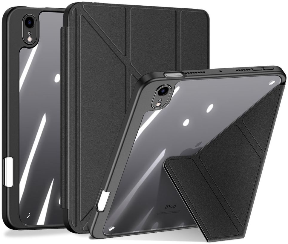 Dux Ducis Magi Series Apple iPad Mini 7/6 Hoes V-Fold Book Case Zwart afbeelding 1