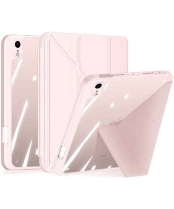 Dux Ducis Magi Series Apple iPad Mini 6 Hoes V-Fold Book Case Roze Hoesjes