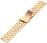 Universeel Smartwatch 18MM Bandje Roestvrij Staal Schakels Roze Goud afbeelding 3