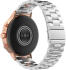 Universeel Smartwatch 18MM Bandje Roestvrij Staal Schakels Zilver afbeelding 2