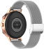 Universeel Milanees Smartwatch 18MM Bandje - Roestvrij Staal - Zilver afbeelding 2
