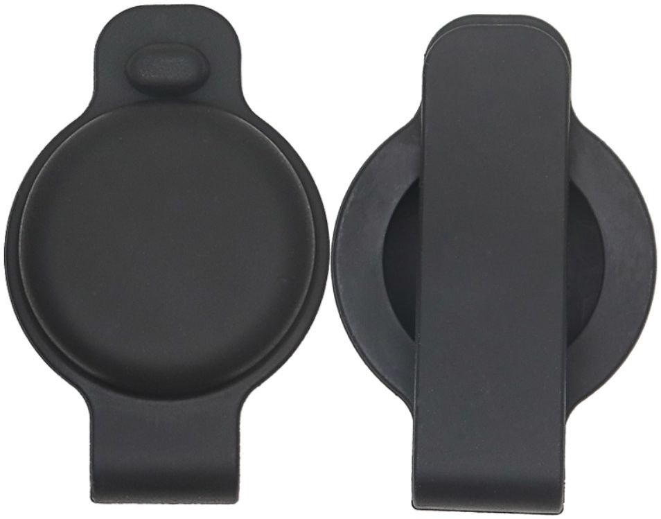 Apple AirTag Hoesje Siliconen voor Halsband Huisdieren (hond/kat) Zwart afbeelding 4