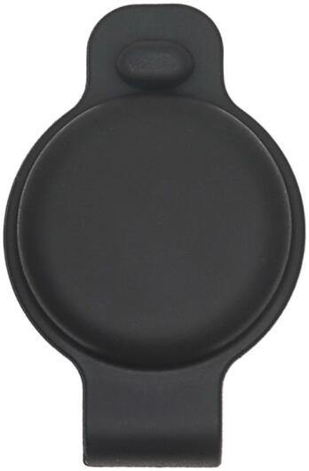 Apple AirTag Hoesje Siliconen voor Halsband Huisdieren (hond/kat) Zwart afbeelding 1