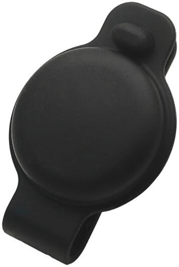 Apple AirTag Hoesje Siliconen voor Halsband Huisdieren (hond/kat) Zwart afbeelding 3