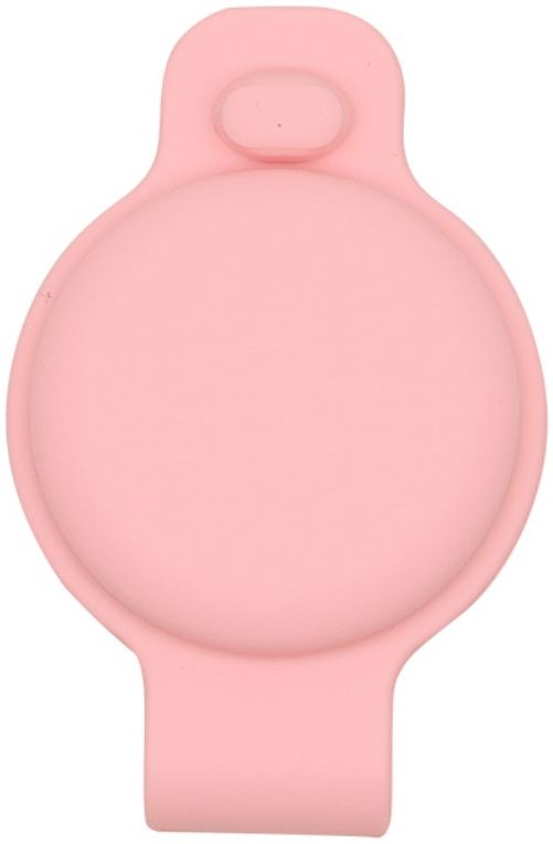 Apple AirTag Hoesje Siliconen voor Halsband Huisdieren Roze afbeelding 1
