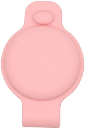 Apple AirTag Hoesje Siliconen voor Halsband Huisdieren Roze afbeelding 1