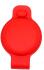 Apple AirTag Hoesje Siliconen voor Halsband Huisdieren Rood