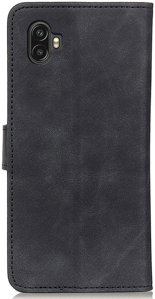 KHAZNEH Samsung Galaxy Xcover 6 Pro Hoesje Wallet Book Case Zwart afbeelding 9
