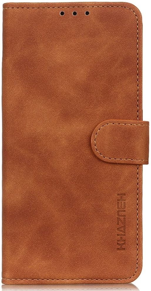 KHAZNEH Samsung Galaxy Xcover 6 Pro Hoesje Wallet Book Case Bruin afbeelding 8