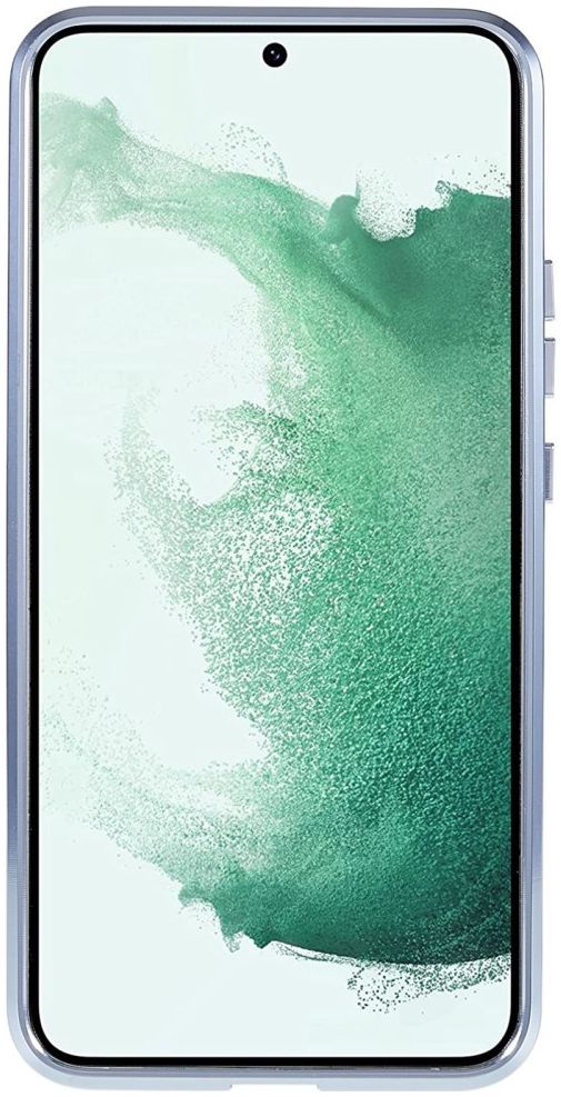 Samsung Galaxy S22 Hoesje Camera Protectie MagSafe Back Cover Blauw afbeelding 5