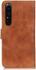 KHAZNEH Sony Xperia 1 IV Hoesje Retro Wallet Book Case Bruin afbeelding 7