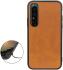 Sony Xperia 1 IV Hoesje Kunstleer Back Cover Bruin afbeelding 2