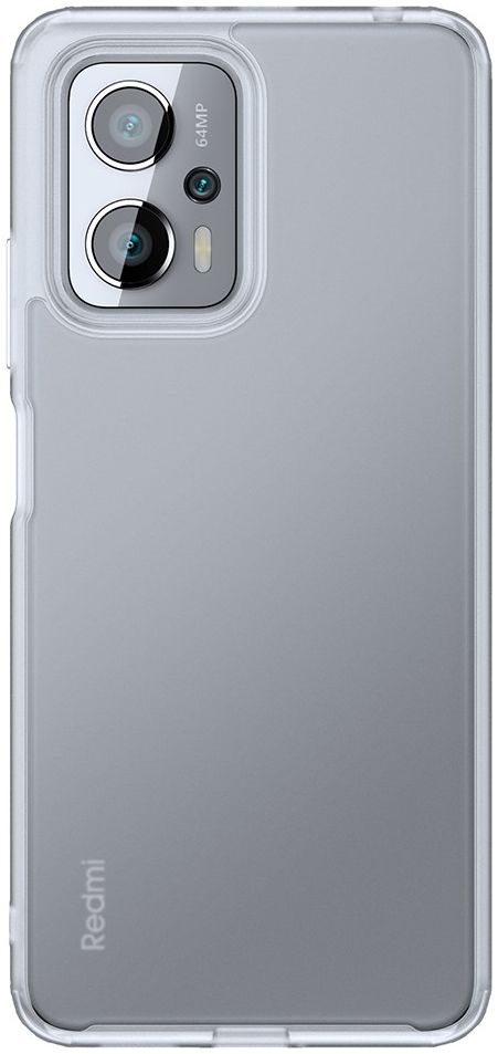 Xiaomi Poco X4 GT Hoesje Armor Back Cover Transparant afbeelding 2