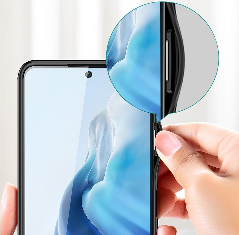 Xiaomi Poco X4 GT Hoesje Armor Back Cover Transparant afbeelding 4