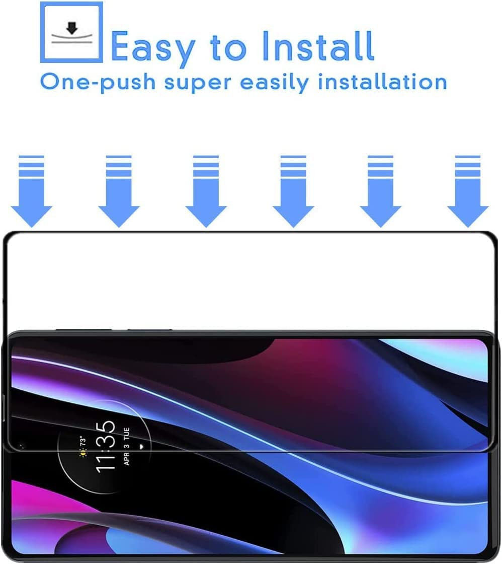 Motorola Moto G60 Screen Protector 0.3mm Arc Edge Tempered Glass afbeelding 3