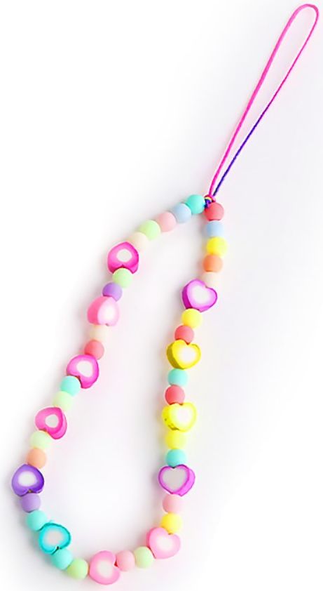 Universele Mobiele Telefoon Ketting Lanyard voor Smartphone Hartjes afbeelding 1