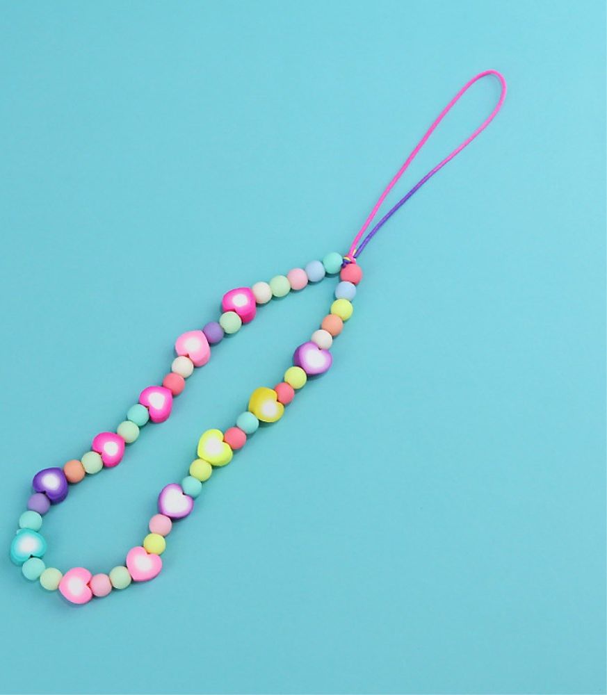 Universele Mobiele Telefoon Ketting Lanyard voor Smartphone Hartjes afbeelding 2