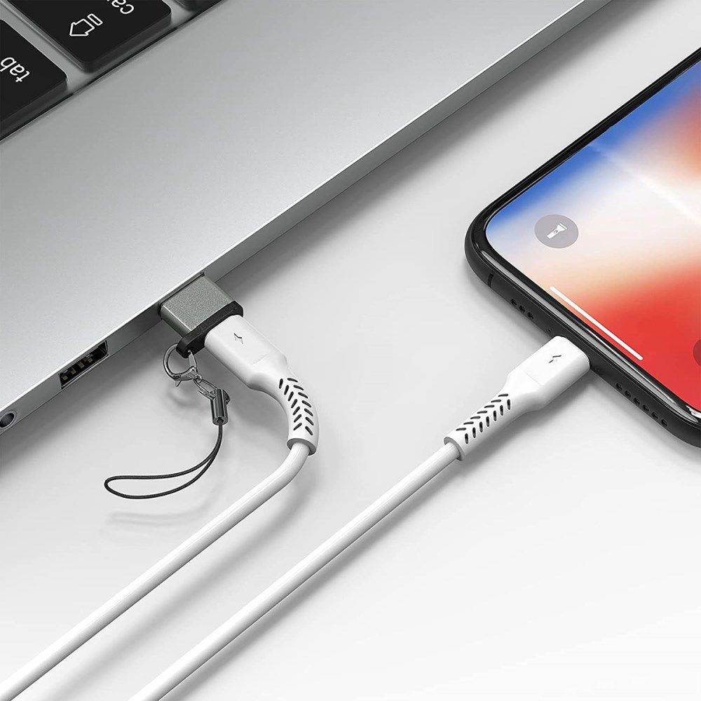 Universele USB 2.0 naar USB-C Converter/Adapter Zwart afbeelding 3