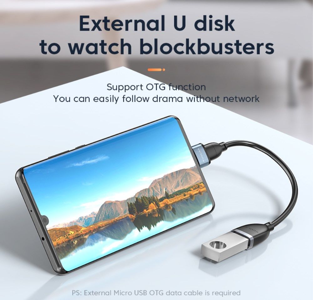 Universele USB-C naar Micro USB Adapter/Converter Grijs afbeelding 7