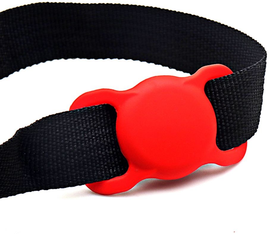 Apple AirTag Hoesje Siliconen voor Huisdieren Halsband Hond/Kat Blauw afbeelding 6
