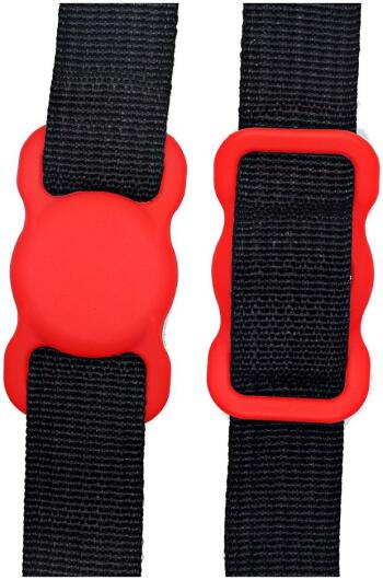 Apple AirTag Hoesje Siliconen voor Huisdieren Halsband Hond/Kat Blauw afbeelding 8