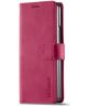 LC.IMEEKE Samsung Galaxy Z Fold 4 Hoesje Portemonnee Book Case Roze