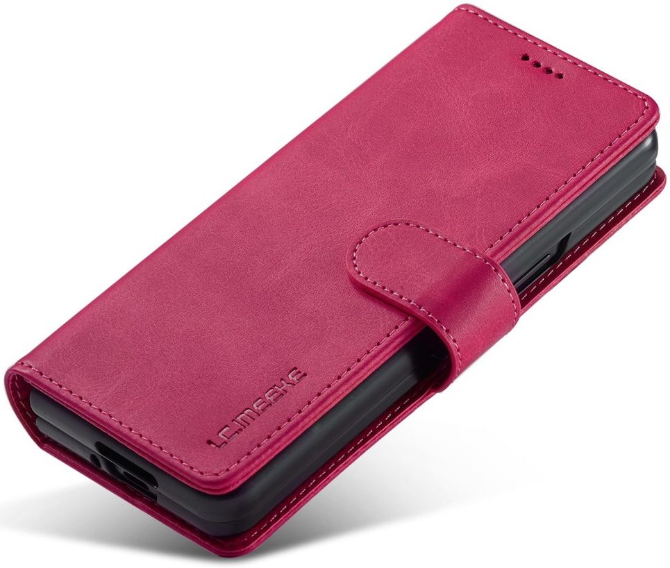LC.IMEEKE Samsung Galaxy Z Fold 4 Hoesje Portemonnee Book Case Roze afbeelding 7