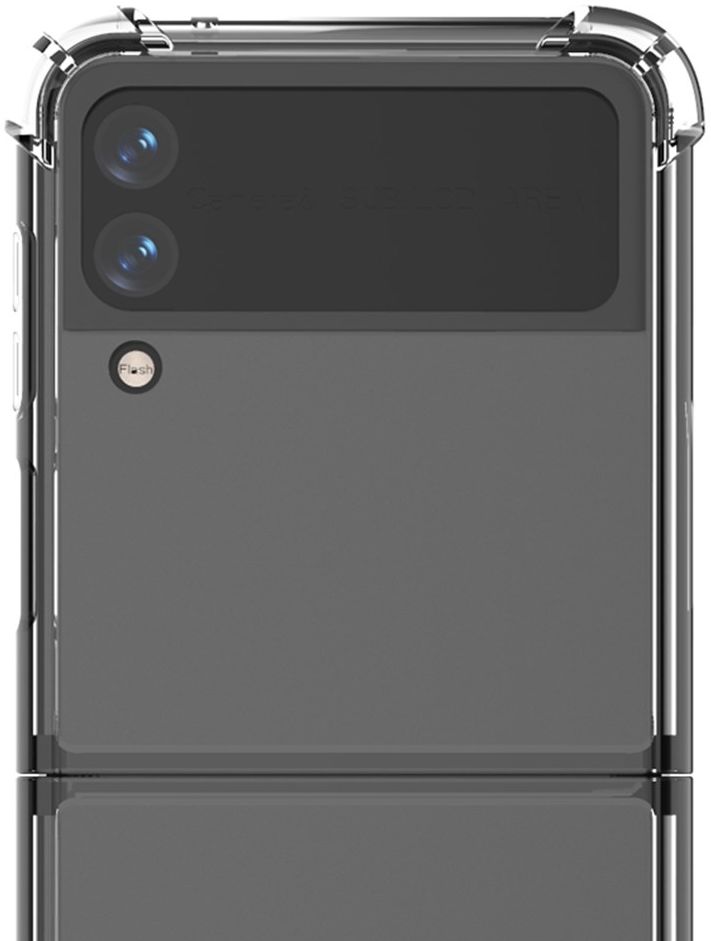 Samsung Galaxy Z Flip 4 Hoesje Schokbestendig Back Cover Transparant afbeelding 6