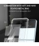 Samsung Galaxy Z Flip 4 Hoesje Ring Kickstand Back Cover Transparant