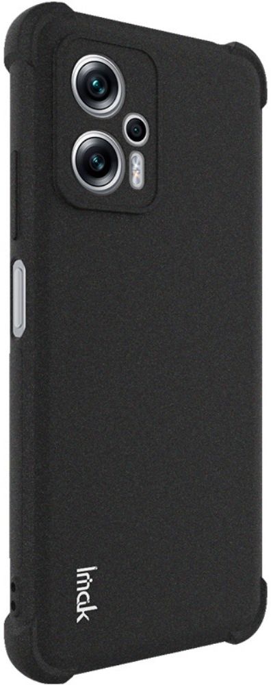 Imak Xiaomi Poco X4 GT Hoesje Flexibel TPU + Screen Protector Zwart afbeelding 2