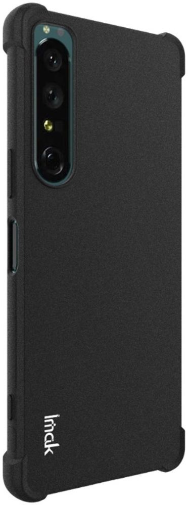 Imak Sony Xperia 1 IV Hoesje Flexibel TPU + Screen Protector Zwart afbeelding 2