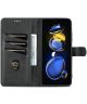 AZNS Xiaomi Poco X4 GT Hoesje Wallet Book Case Kunstleer Zwart