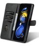 AZNS Xiaomi Poco X4 GT Hoesje Wallet Book Case Kunstleer Zwart