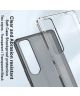 Imak UX-5 Sony Xperia 1 IV Hoesje Flexibel TPU Transparant Zwart