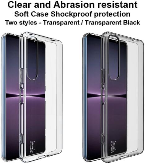 Imak UX-5 Sony Xperia 1 IV Hoesje Flexibel TPU Transparant afbeelding 4