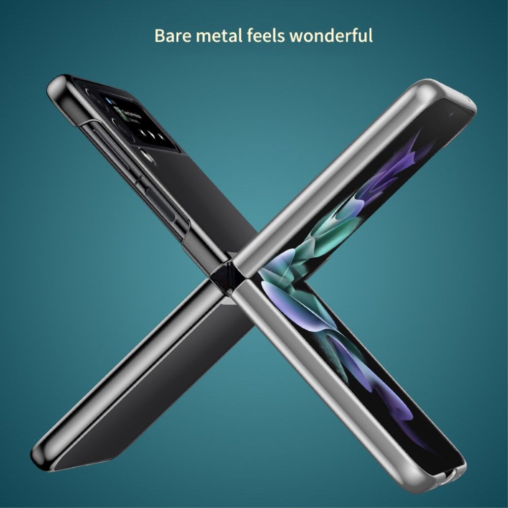Samsung Galaxy Z Flip 4 Hoesje Back Cover Transparant/Zwart afbeelding 4