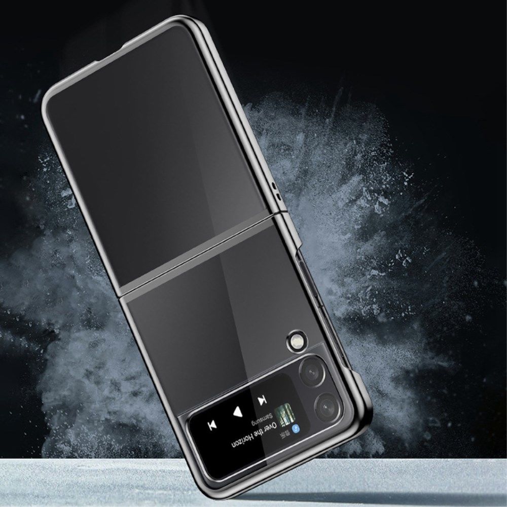 Samsung Galaxy Z Flip 4 Hoesje Back Cover Transparant/Zwart afbeelding 7