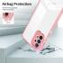 Samsung Galaxy A53 Hoesje Schokbestendig Back Cover Transparant/Roze afbeelding 2