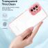 Samsung Galaxy A53 Hoesje Schokbestendig Back Cover Transparant/Roze afbeelding 4