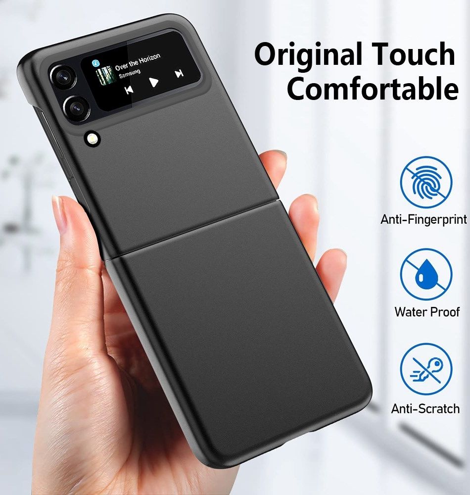 Samsung Galaxy Z Flip 4 Hoesje Hard Back Cover Groen afbeelding 5